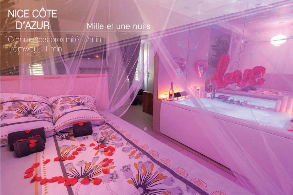 Ag 1 Love Balneo Clim 1Min Plage, Niza Exterior foto